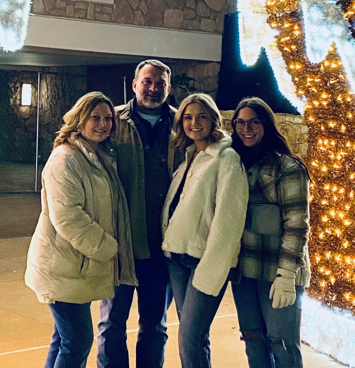 American flag background